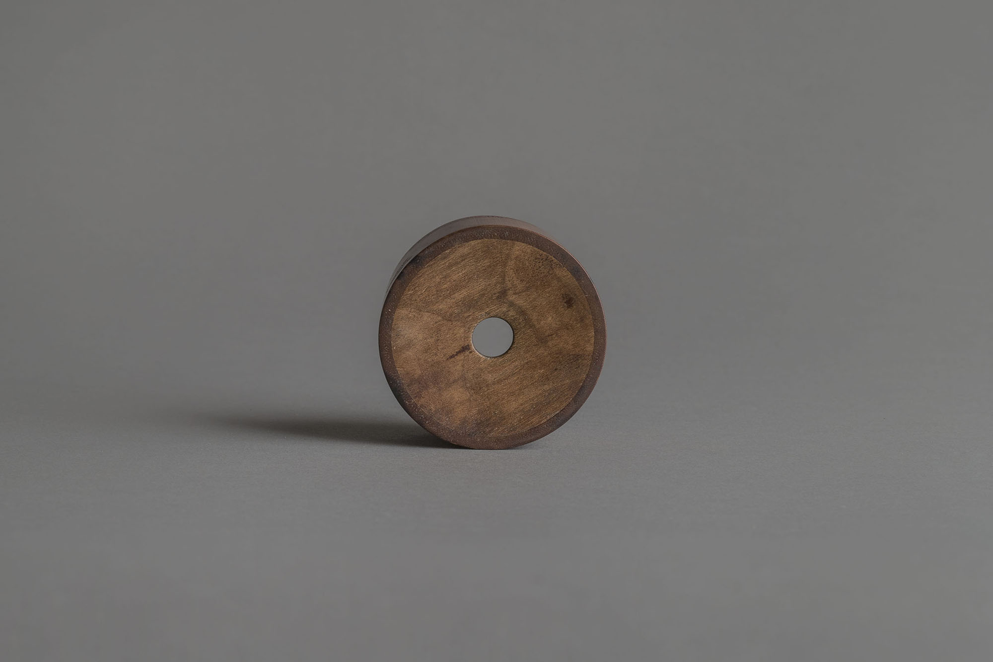 白石老人竹刻金玲子罐   近代