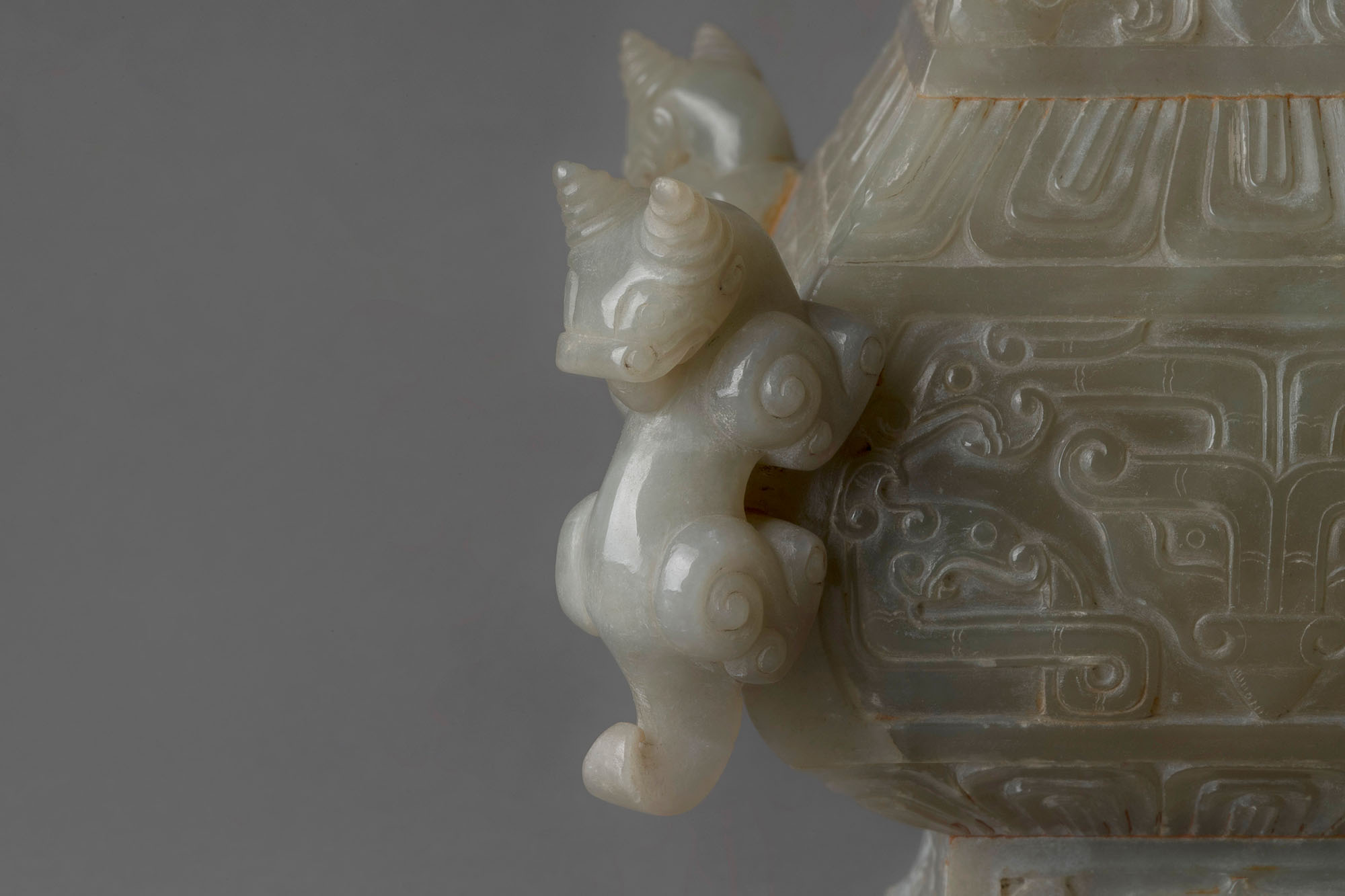 汉 玉龙尊